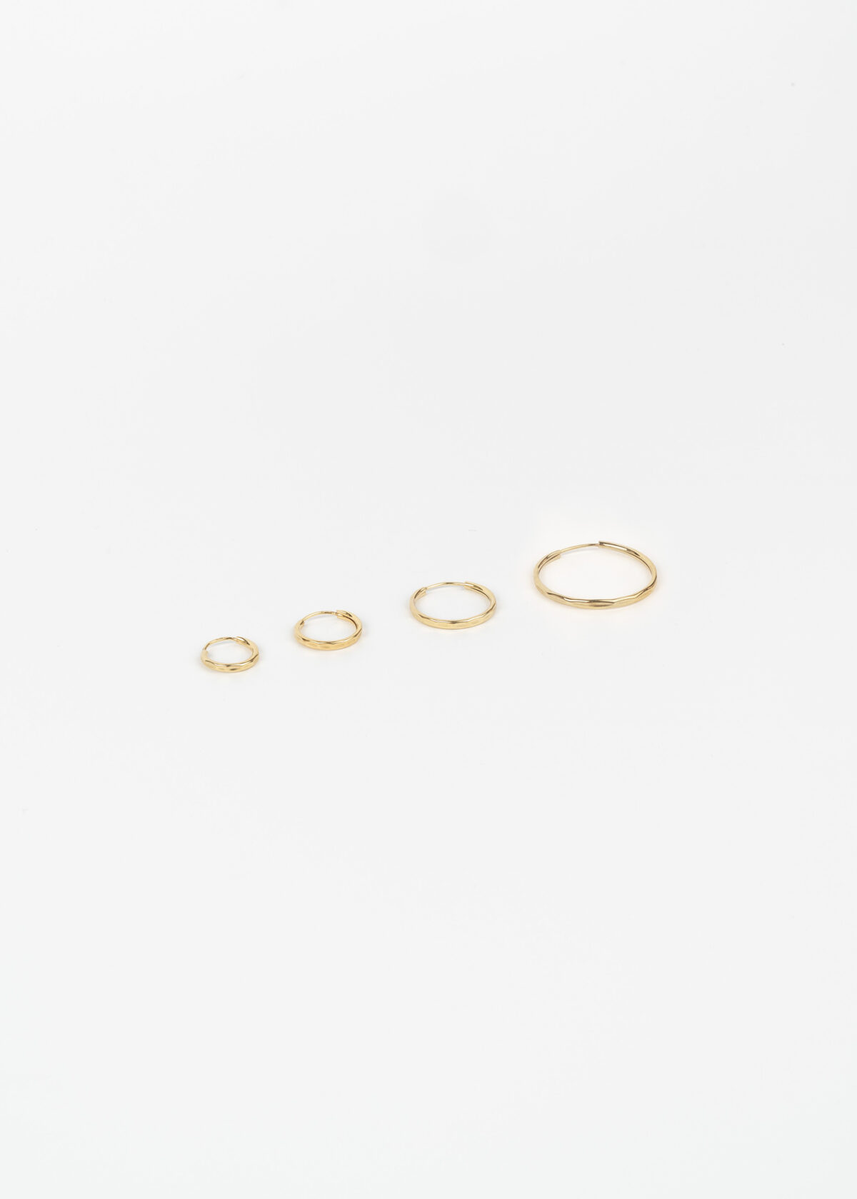 Platinum Jewelry by Ralf Griwatz Choice of Precious Gem Hoop Earrings