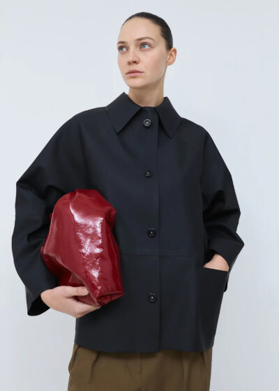 'Anchor small' in lacquer wool red by KASSL Editions