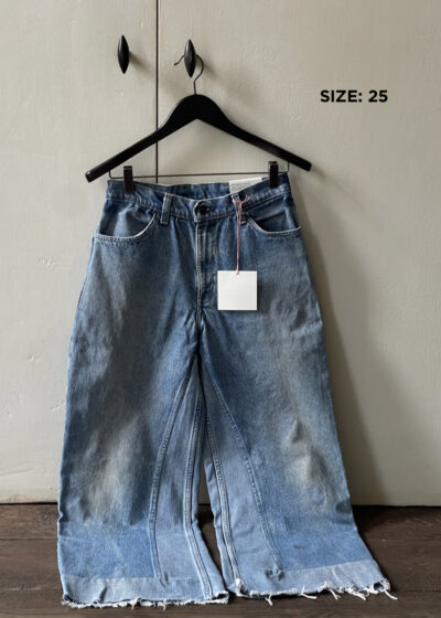 'Reworked culotte' in vintage indigo by B Sides