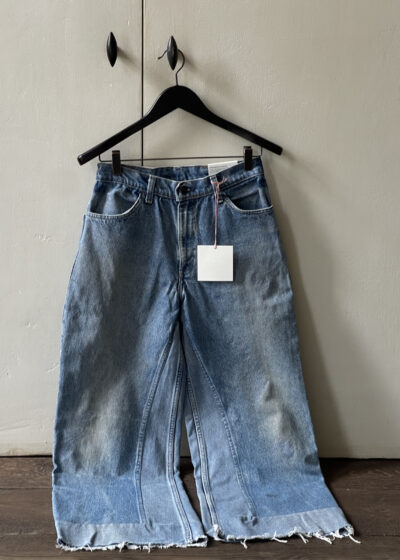 'Reworked culotte' in vintage indigo by B-Sides