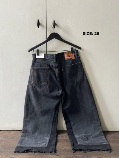 'Reworked culotte' in vintage black by B Sides