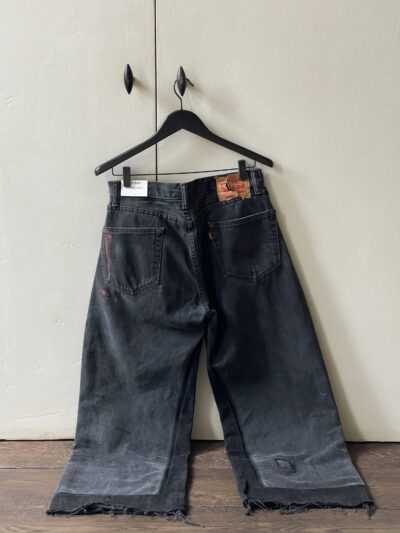 'Reworked culotte' in vintage black by B-Sides