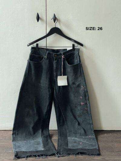 'Reworked culotte' in vintage black by B Sides