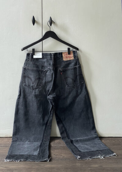 'Reworked culotte' in vintage black by B-Sides