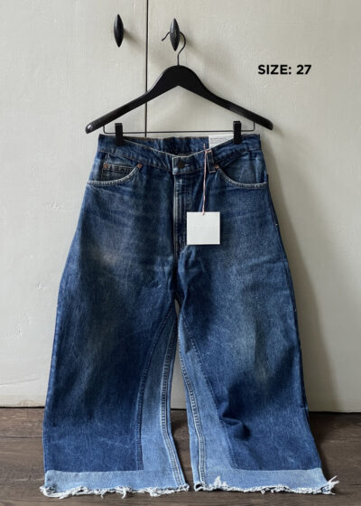 'Reworked culotte' in vintage indigo by B Sides