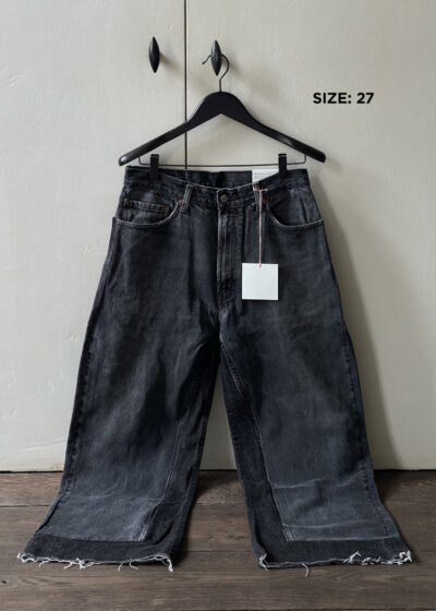 'Reworked culotte' in vintage black by B Sides