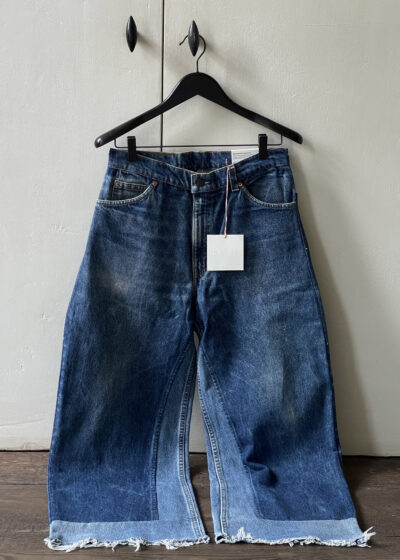 'Reworked culotte' in vintage indigo by B-Sides