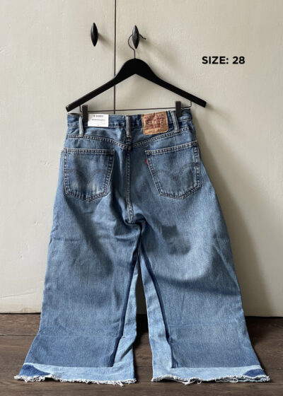 'Reworked culotte' in vintage indigo by B Sides
