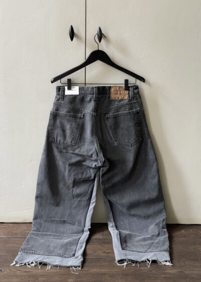 'Reworked culotte' in vintage black by B-Sides