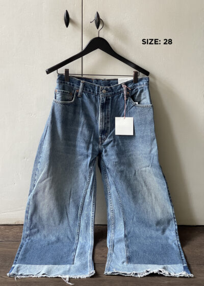 'Reworked culotte' in vintage indigo by B Sides