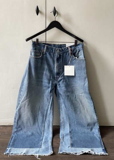 'Reworked culotte' in vintage indigo by B-Sides