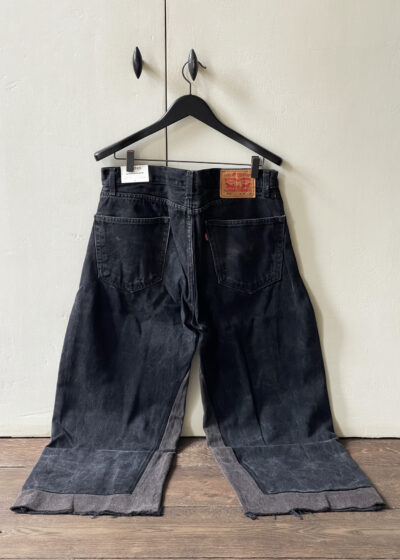 'Reworked culotte' in vintage black by B-Sides