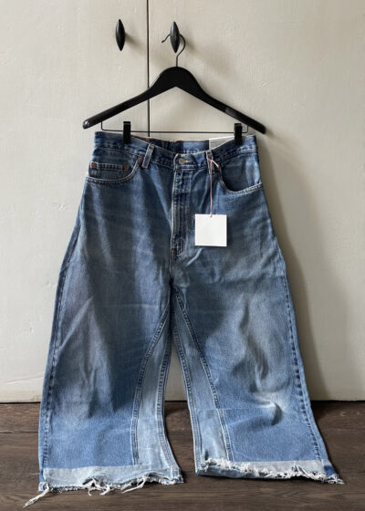 'Reworked culotte' in vintage indigo by B-Sides