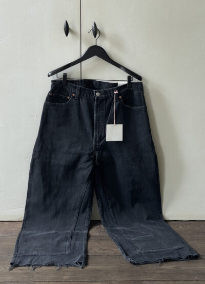 'Reworked culotte' in vintage black by B-Sides