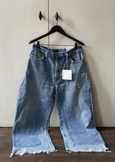 'Reworked culotte' in vintage indigo by B-Sides