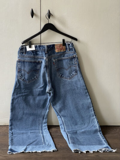 'Reworked culotte' in vintage indigo by B-Sides