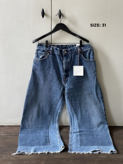'Reworked culotte' in vintage indigo by B Sides