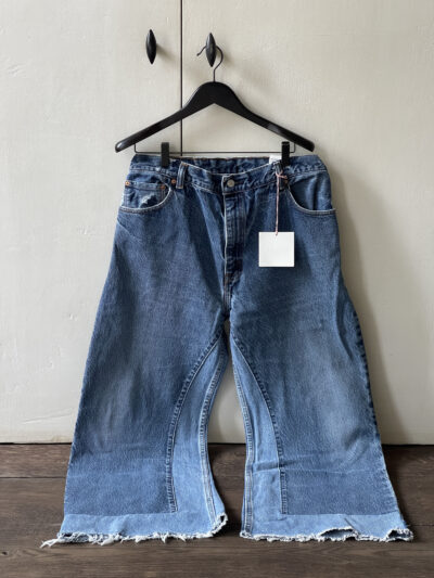 'Reworked culotte' in vintage indigo by B-Sides