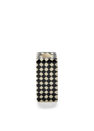 'Candle holder no1' in black/white by Serax x Wouters & Hendrix