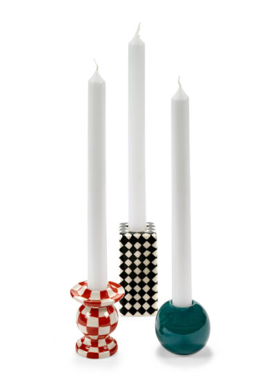 'Candle holder set' in 3 colors by Serax x Wouters & Hendrix