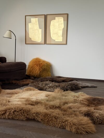 Rug 'Fire Horse' by Carine Boxy