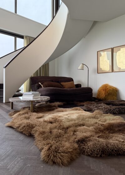 Rug 'Fire Horse' by Carine Boxy
