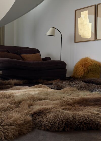 Rug 'Fire Horse' by Carine Boxy
