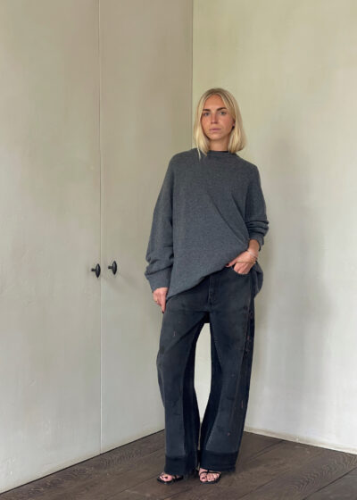 'Reworked culotte' in vintage black by B-Sides