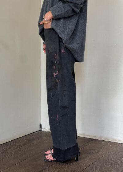 'Reworked culotte' in vintage black by B-Sides