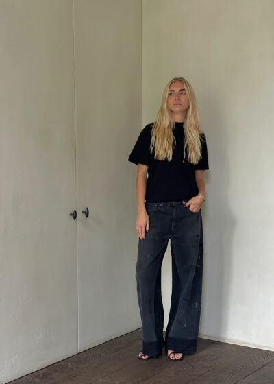 'Reworked culotte' in vintage black by B-Sides