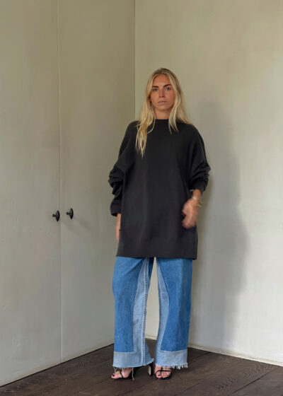 'Reworked culotte' in vintage indigo by B-Sides