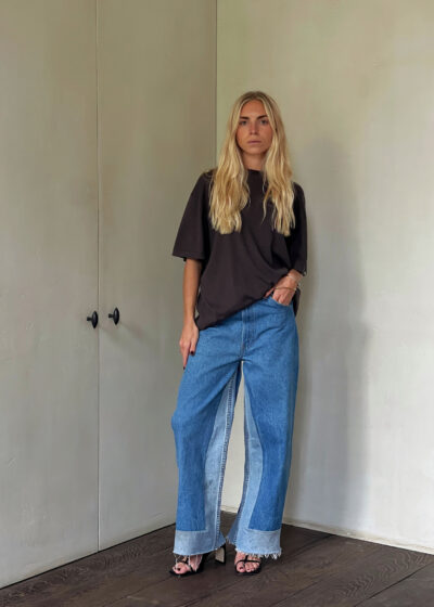 'Reworked culotte' in vintage indigo by B-Sides