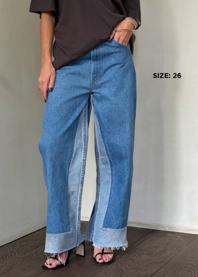 'Reworked culotte' in vintage indigo by B Sides
