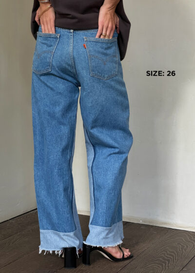 'Reworked culotte' in vintage indigo by B Sides
