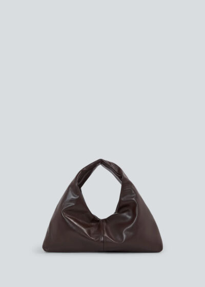 'Anchor small' in leather dark brown by KASSL Editions