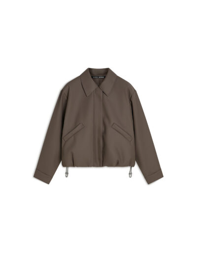 'Bomber short' in ash by KASSL Editions