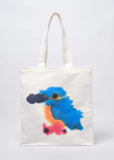 'Tote bag' kingfisher by Wild Animals