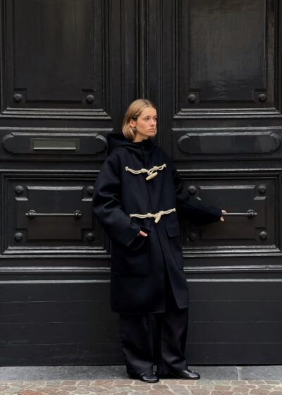 'Castle' in woven navy by Sofie D'hoore