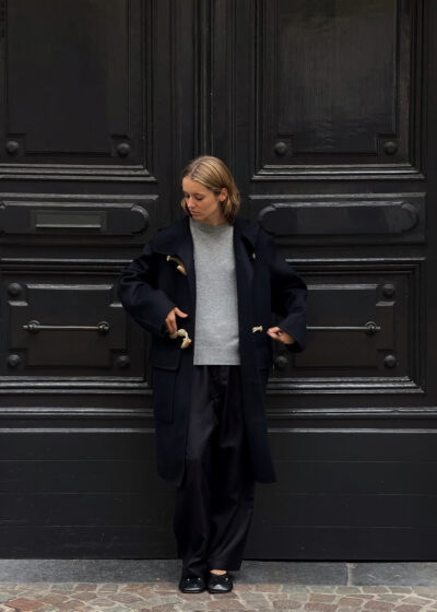 'Castle' in woven navy by Sofie D'hoore