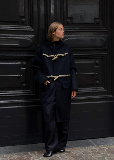 'Castle' in woven navy by Sofie D'hoore
